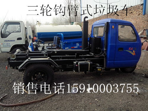 陜西寶雞東風145廂可卸式垃圾車在管道疏通中的應用